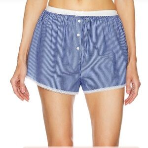 HELSA Wide Stripe‎ Poplin House Short